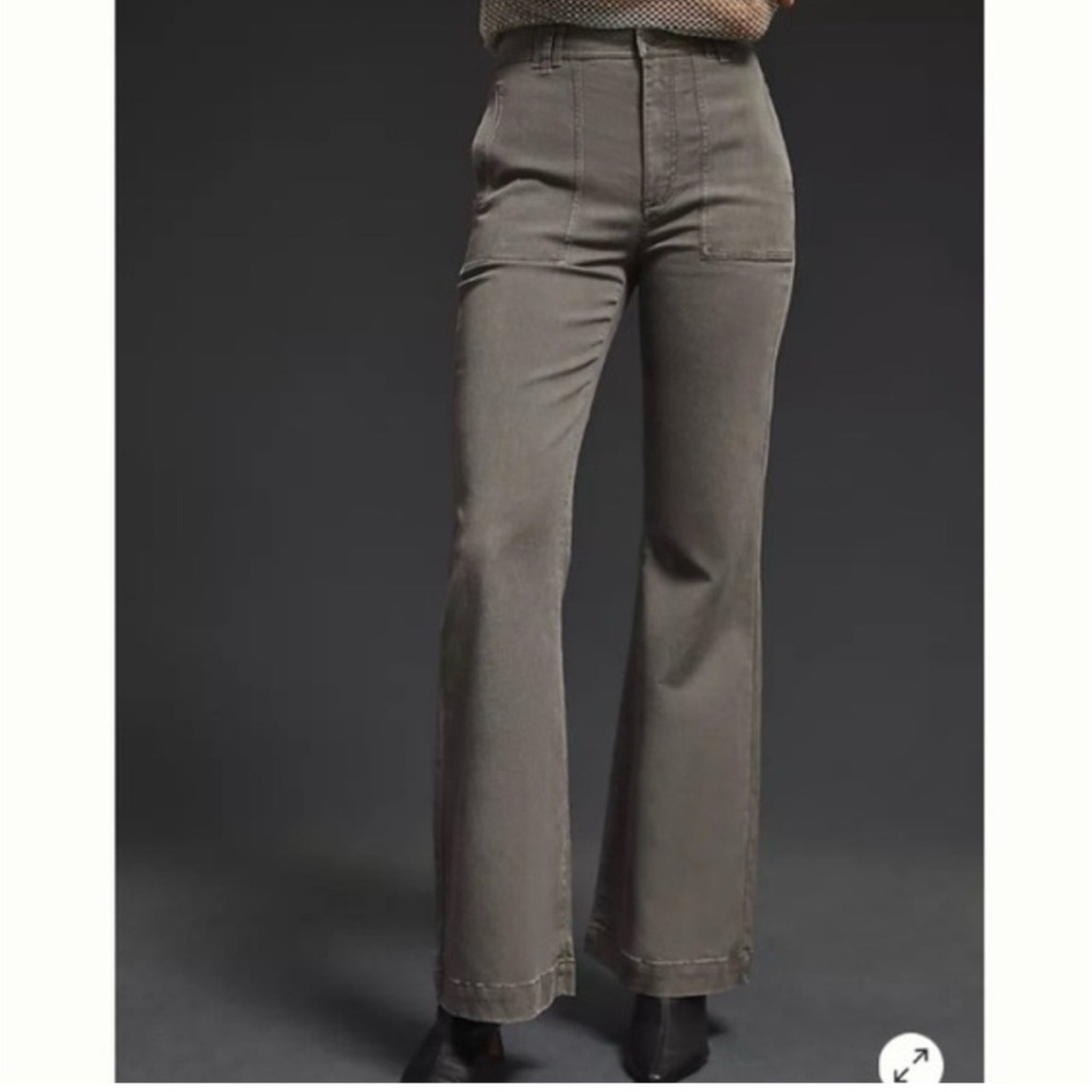 Anthropologie Pilcro The Icon Flare Utility Pant